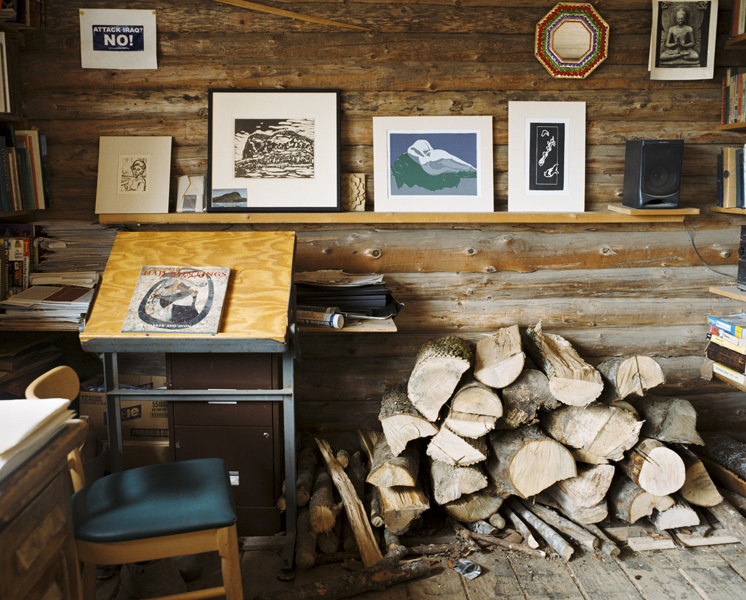 Tom's Living Room, Guilford, Maine