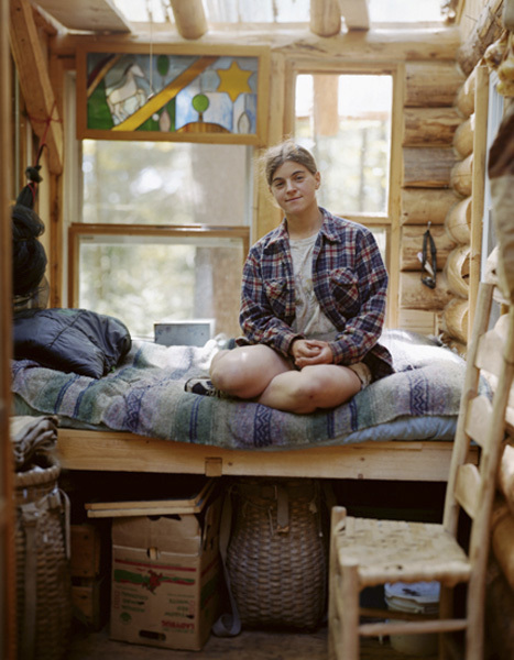 Ashirah in her Summer Bedroom, Temple, Maine