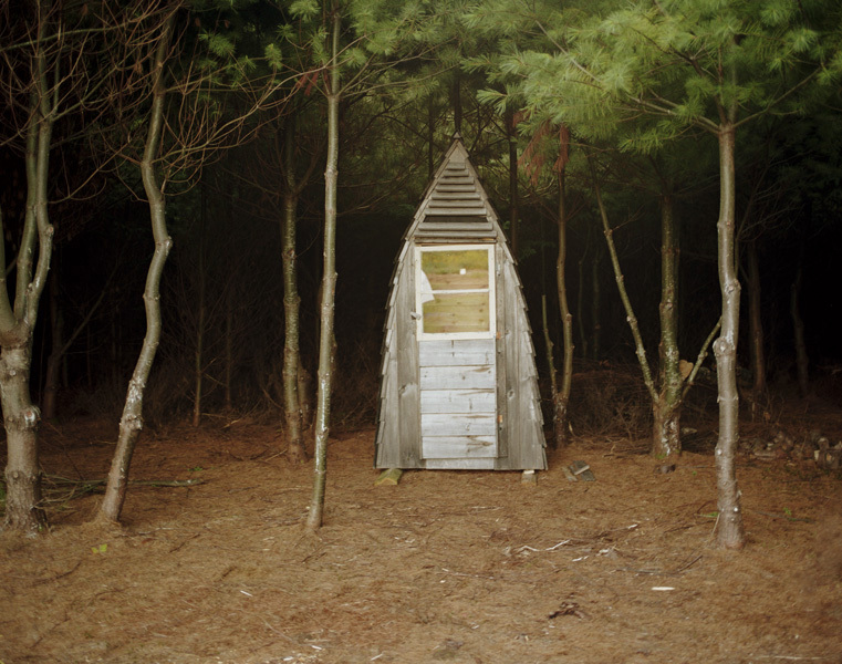 A-Frame Outhouse, Unity, Maine