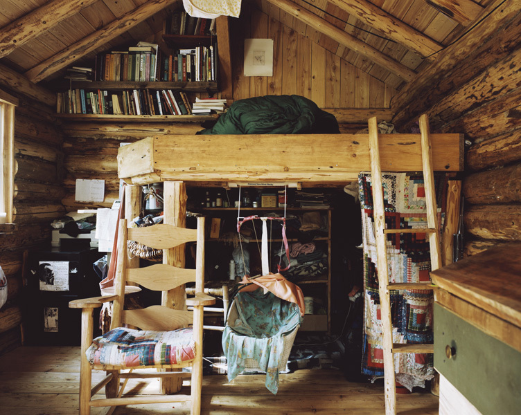 Knapps' Living Room, Temple, Maine