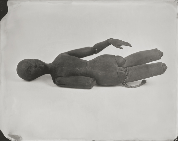 "Artist's Mannequin." From Objects of Uncertain Provenance: Found in Winslow Homer's Studio. 8x10" tintype. 2012. 
