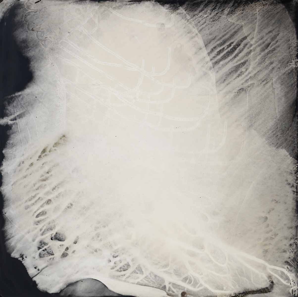 4:50 PM, October 25, 2015. Collodion tintype, 24x24 inches.