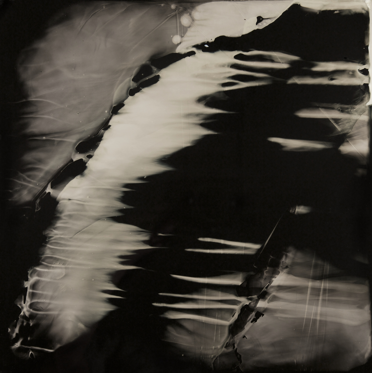 8:52 PM, April 8, 2015. Collodion tintype, 14x14 inches.
