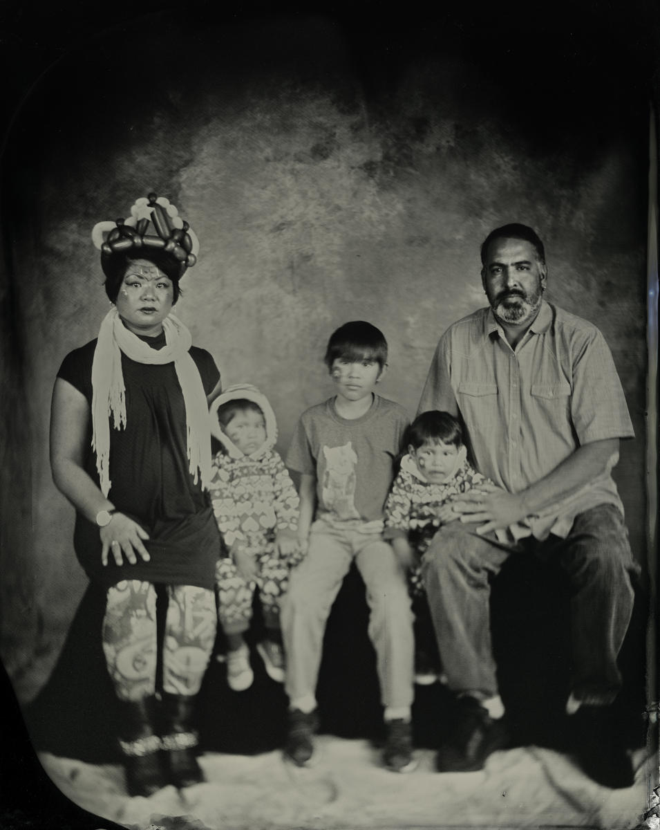 Pallugna-Saenz Family, 2018