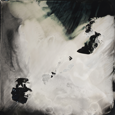 5:56 PM, October 16, 2015. Collodion tintype, 24x24 inches.