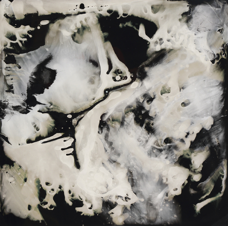 10:44 PM, November 27, 2015. Collodion tintype, 24x24 inches.
